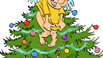 Jerry Thomas Classic-How did the Angel end up on top of the Christmas tree?