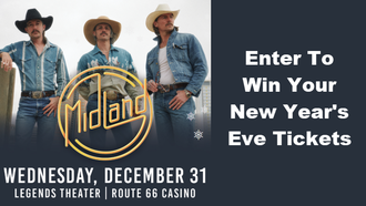Win: Midland Tickets For New Year's Eve At Route 66 Casino