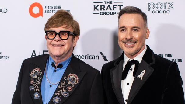 Elton John Shares Throwback Pic With 'Incredible Husband' David Furnish