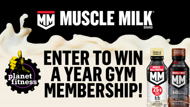 New Year, New You – Muscle Milk x Planet Fitness Giveaway