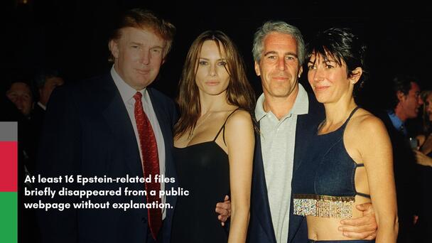 Trump Photo Removed — And Later Restored — From Epstein Files, DOJ Says