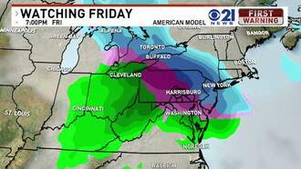 Wintry Mix This Morning, CBS 21 Meteorologist Steve Knight Forecast