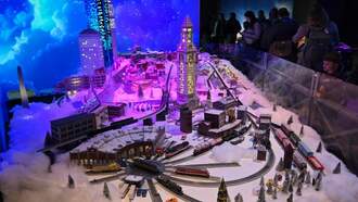 Model Trains Arrive To The Museum Of Science Just In Time For Christmas