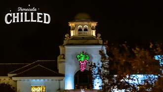 Temecula on New Year's Eve- Grape Drop