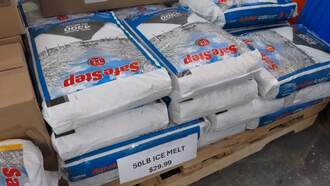 Store Owners Stock Up On Ice Melt To Prepare For Winter