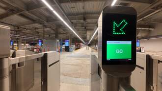 Commuter Rail Fare Gates Officially Switched On At South Station