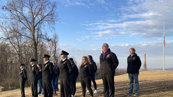 Greenfield High School Cadet Corps Gives Unique Service