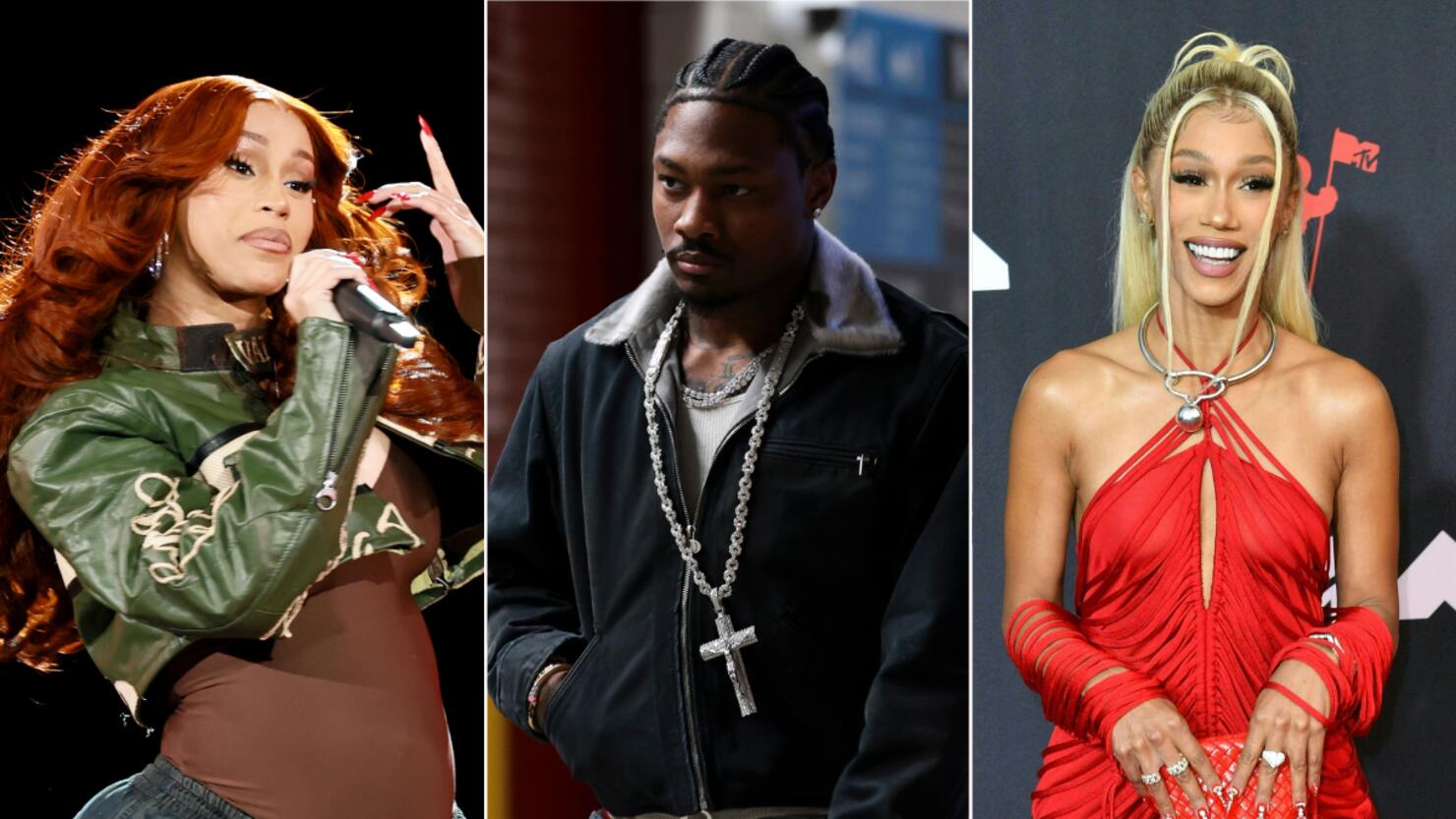 Cardi B, Stefon Diggs & BIA