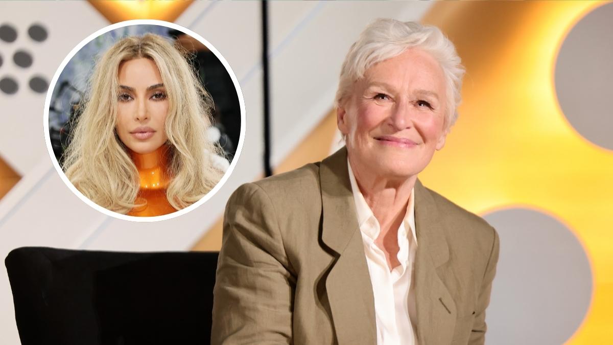 Glenn Close Defends ‘All's Fair’ Costar Kim Kardashian: 'She Is My Friend' artwork