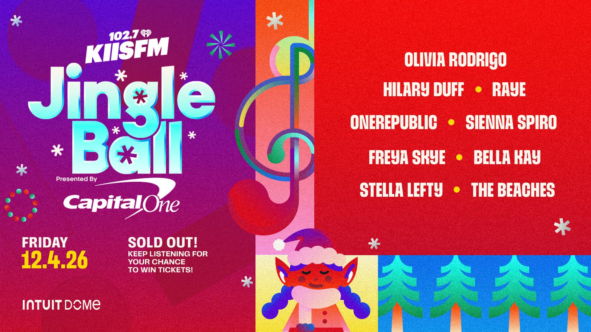 Our 2026 #KIISJingleBall Lineup