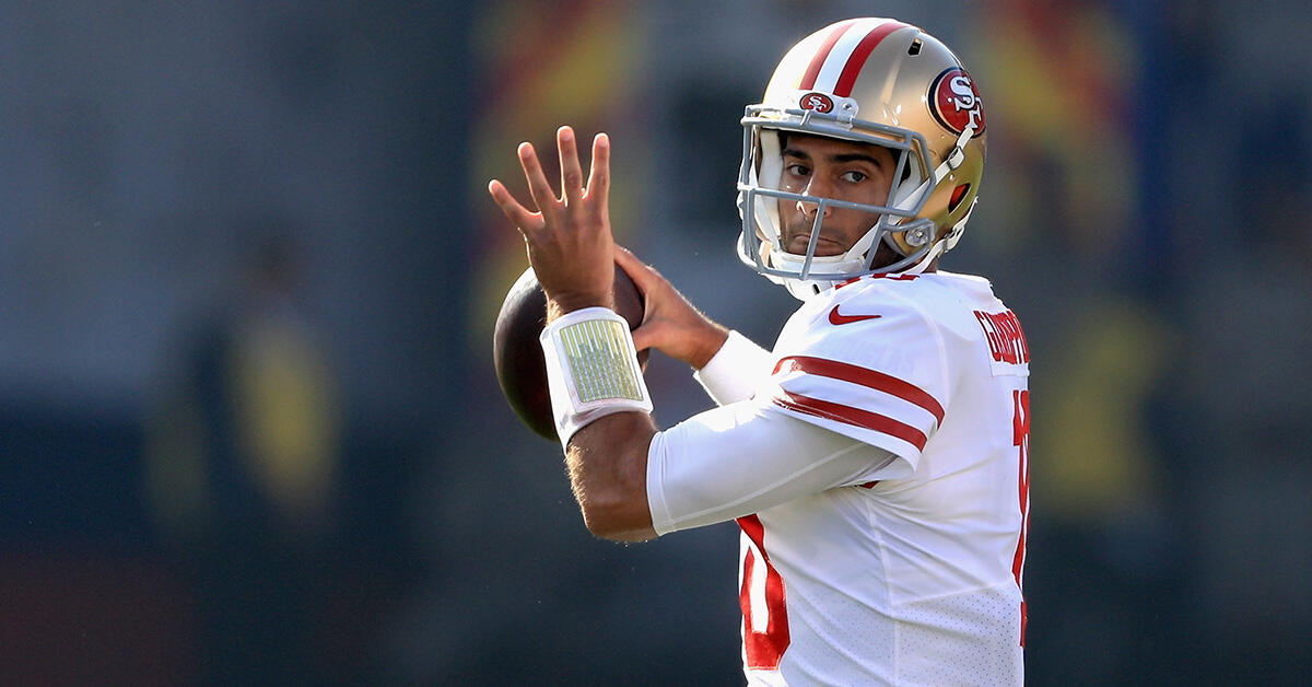 Former Patriots QB Jimmy Garoppolo Learning From Date With Porn Star - Thumbnail Image