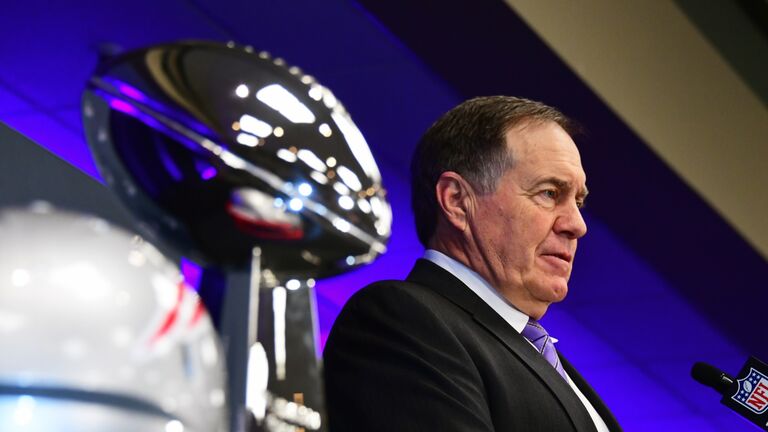 Bill Belichick Lombardi trophy 1600