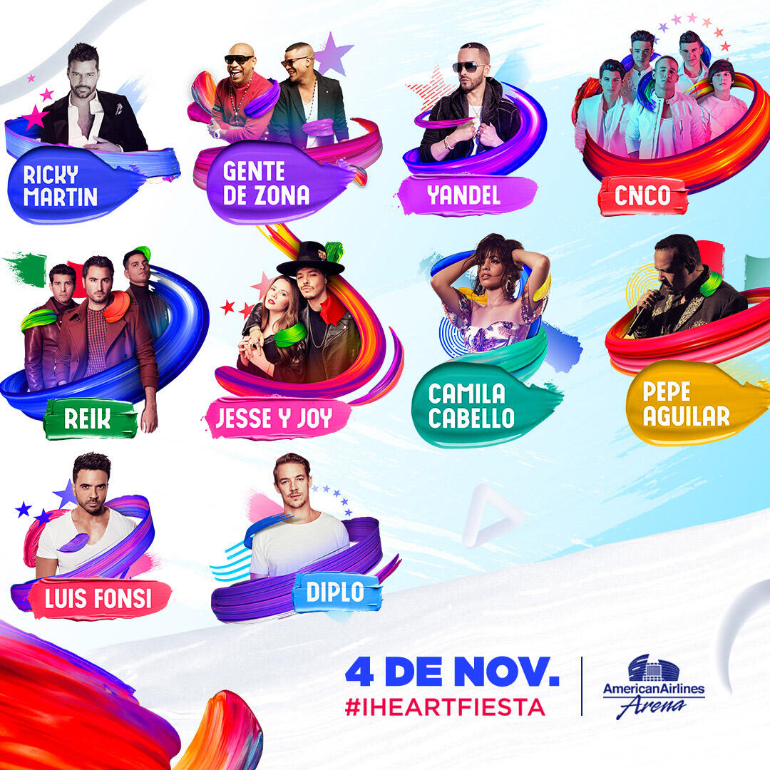 iHeartRadio Fiesta Latina 2017 Lineup
