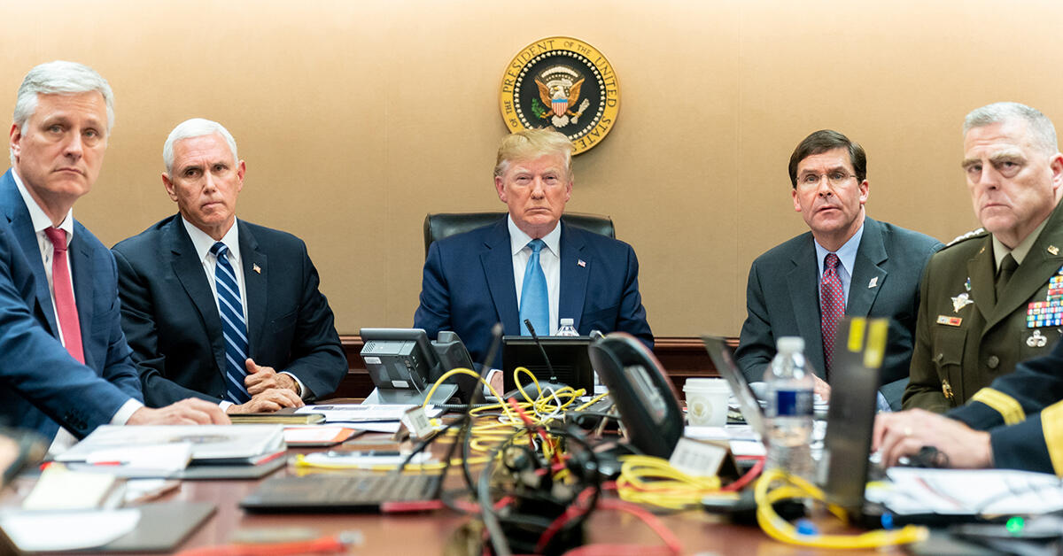 President Trump Announces IS Leader Dead In US Military Raid - Thumbnail Image