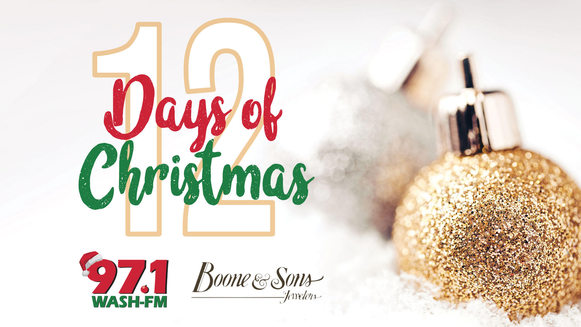 When Is 97 1 Playing Christmas Music 2022 Toby + Chilli Mornings - 97.1 Wash-Fm