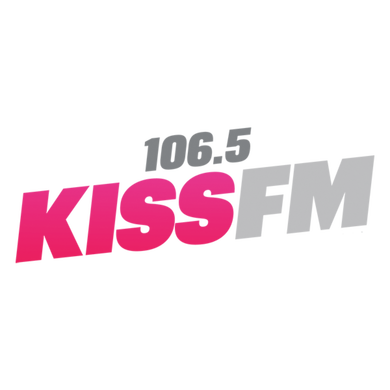 106.5 Kiss FM logo