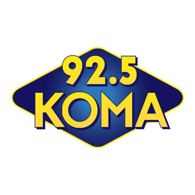 92.5 KOMA logo