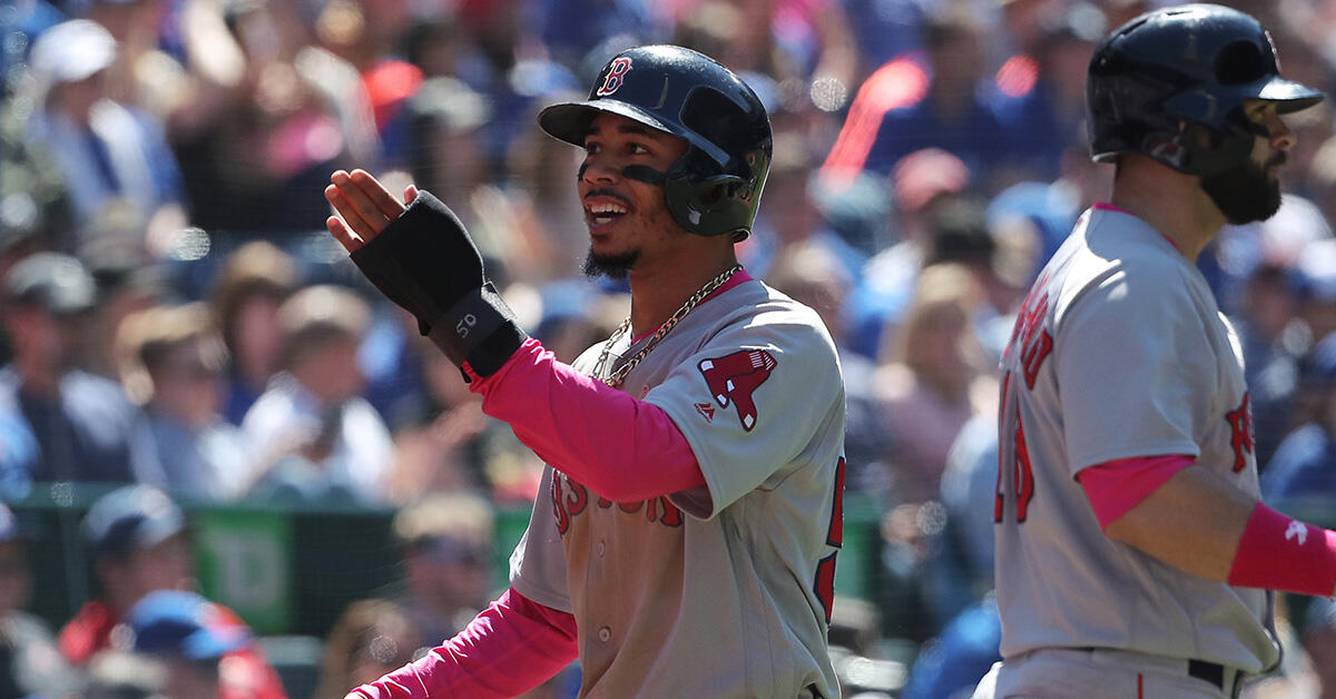 Mookie Betts Wins Gold Glove Fourth Year In A Row - Thumbnail Image