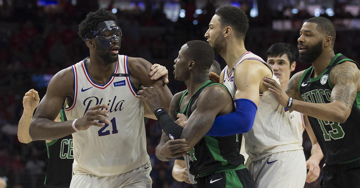 Celtics' Terry Rozier Now Feuding With Sixers' Joel Embiid - Thumbnail Image