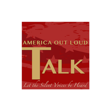 America Out Loud Talk Radio logo