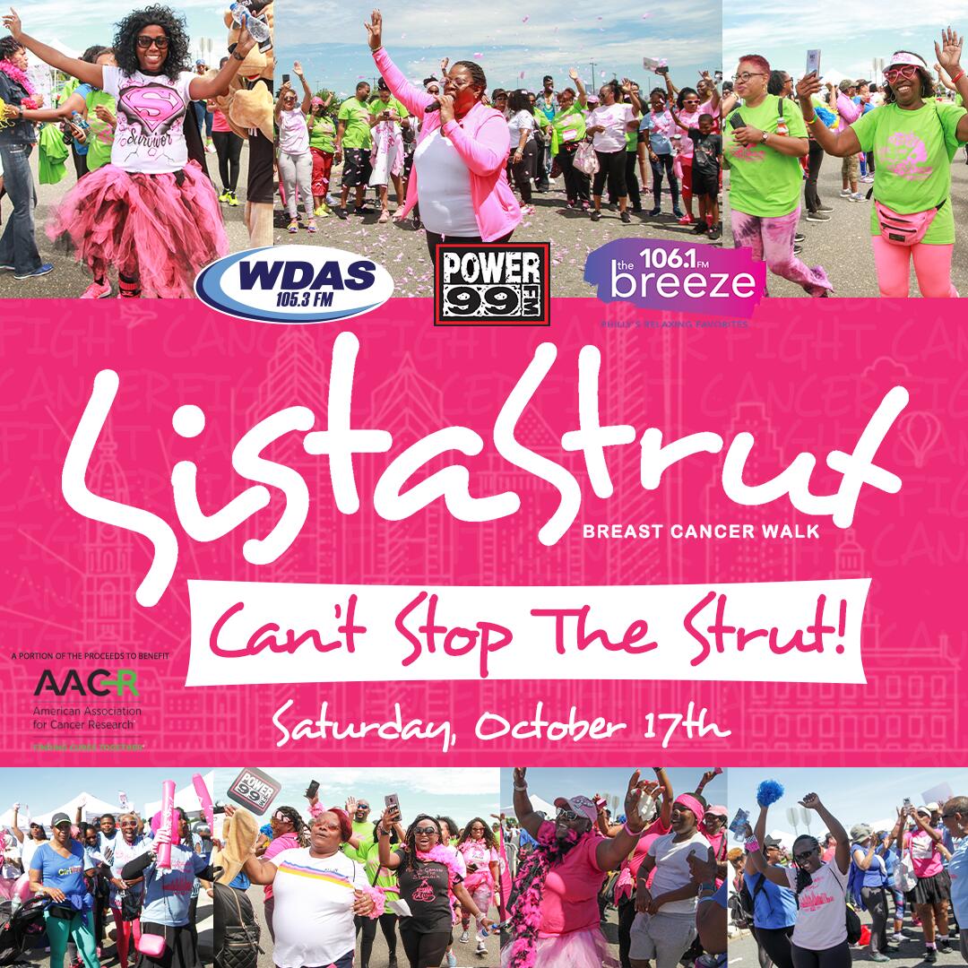 Sista Strut Philadelphia 106.1 The Breeze
