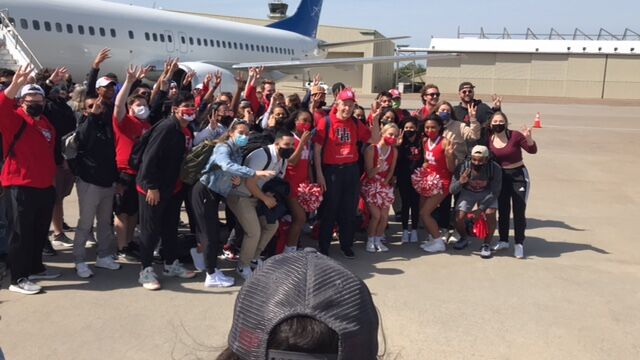 Houston Cougars at the 2021 Final Four