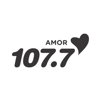 Amor 107.7 logo