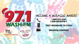 Become a Children's National Miracle Maker During Our #WASH4KIDS Radiothon!
