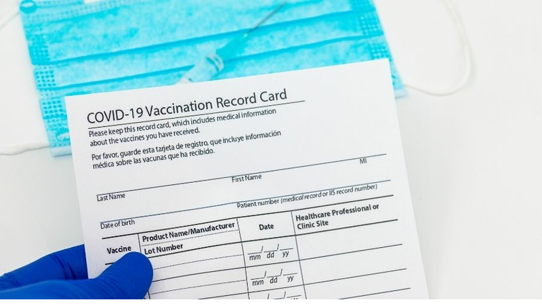 vaccine card