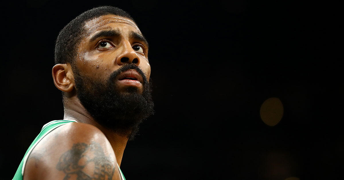 Celtics All-Star Kyrie Irving Avoids Serious Knee Injury - Thumbnail Image