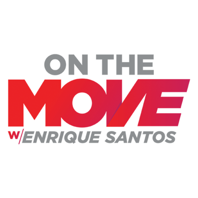 On the Move w/ Enrique Santos logo