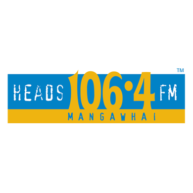 Heads 106.4FM Mangawhai logo