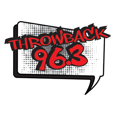 Throwback 96.3 logo