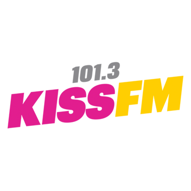 101.3 KISS FM logo