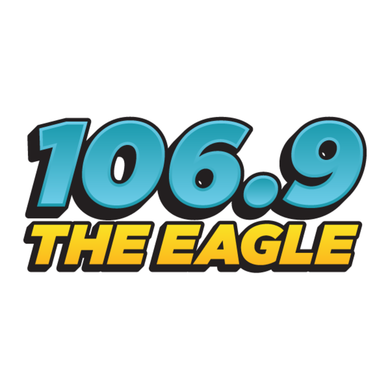 106.9 The Eagle logo