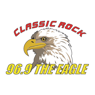96.9 The Eagle logo
