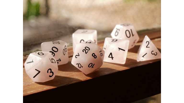 Dungeons and Dragons dice