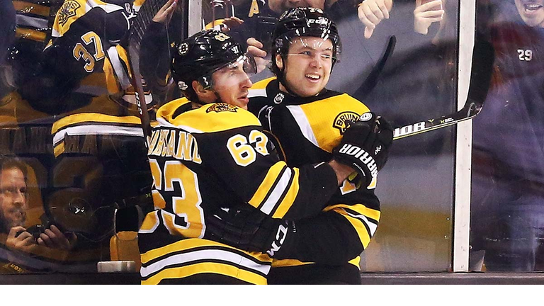 boston bruins brad marchand charlie mcavoy nhl hockey