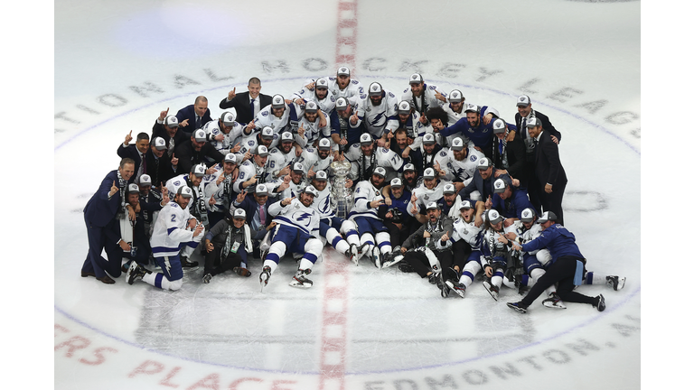 Tampa Bay Lightning Group Photo Stanley Cup Champions