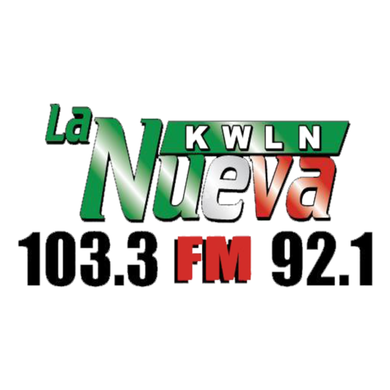 La Nueva 103.3 / 92.1 logo