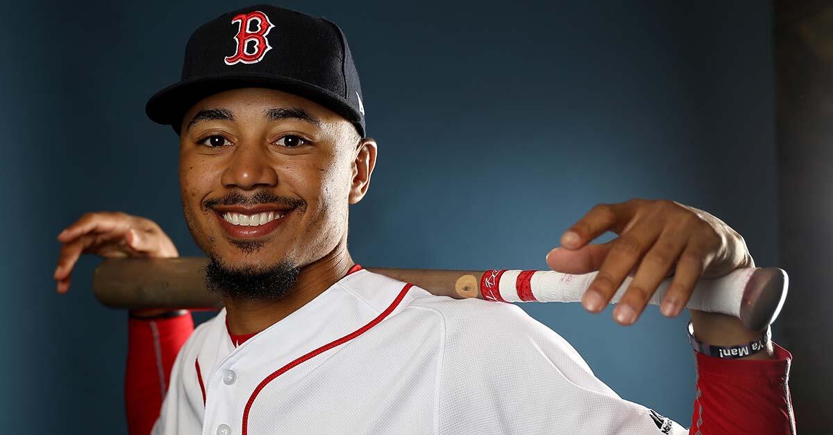 Red Sox All-Star Mookie Betts Hitless To Begin Spring Training - Thumbnail Image