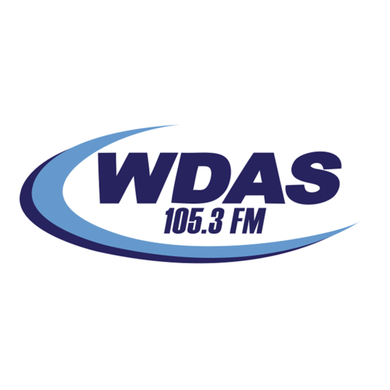 105.3 WDAS FM logo
