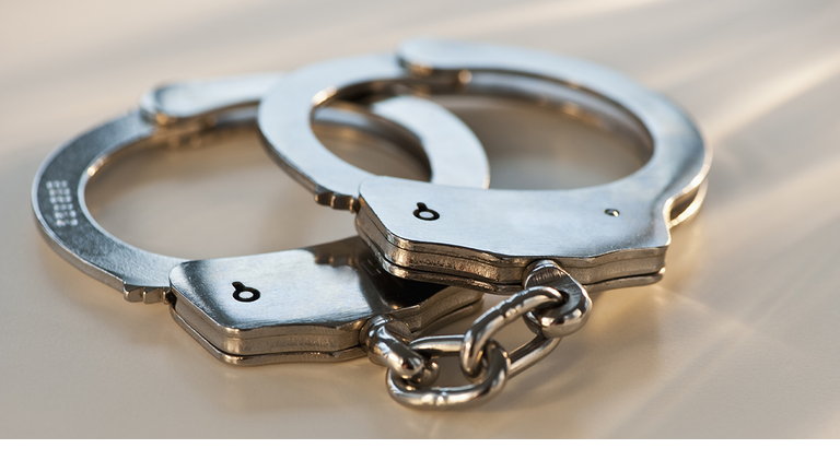 cuffs handcuffs arrest police