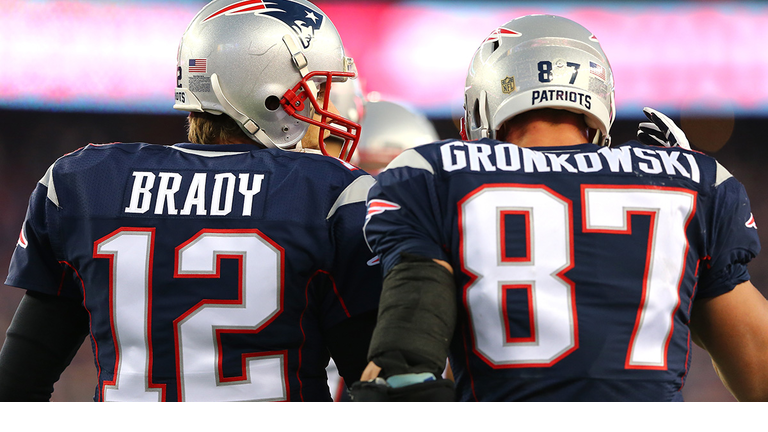 tom brady rob gronkowski nfl new england patriots