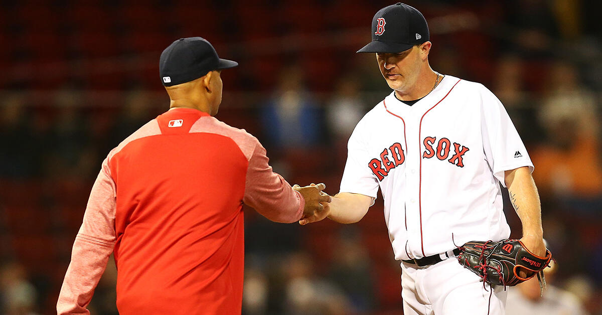 Red Sox' Steven Wright Happy With First MLB Outing In Over A Year - Thumbnail Image