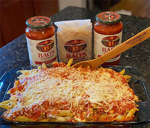 Scotty B's Baked Ziti with Turkey Meat Sauce