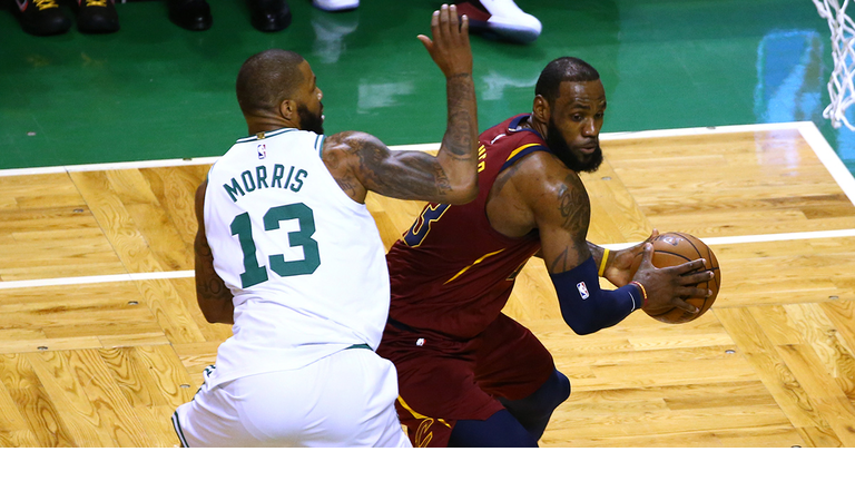 marcus morris lebron james boston celtics cleveland cavaliers nba eastern conference finals