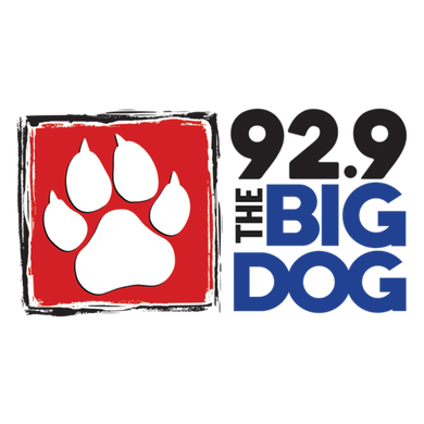 92.9 The Big Dog logo