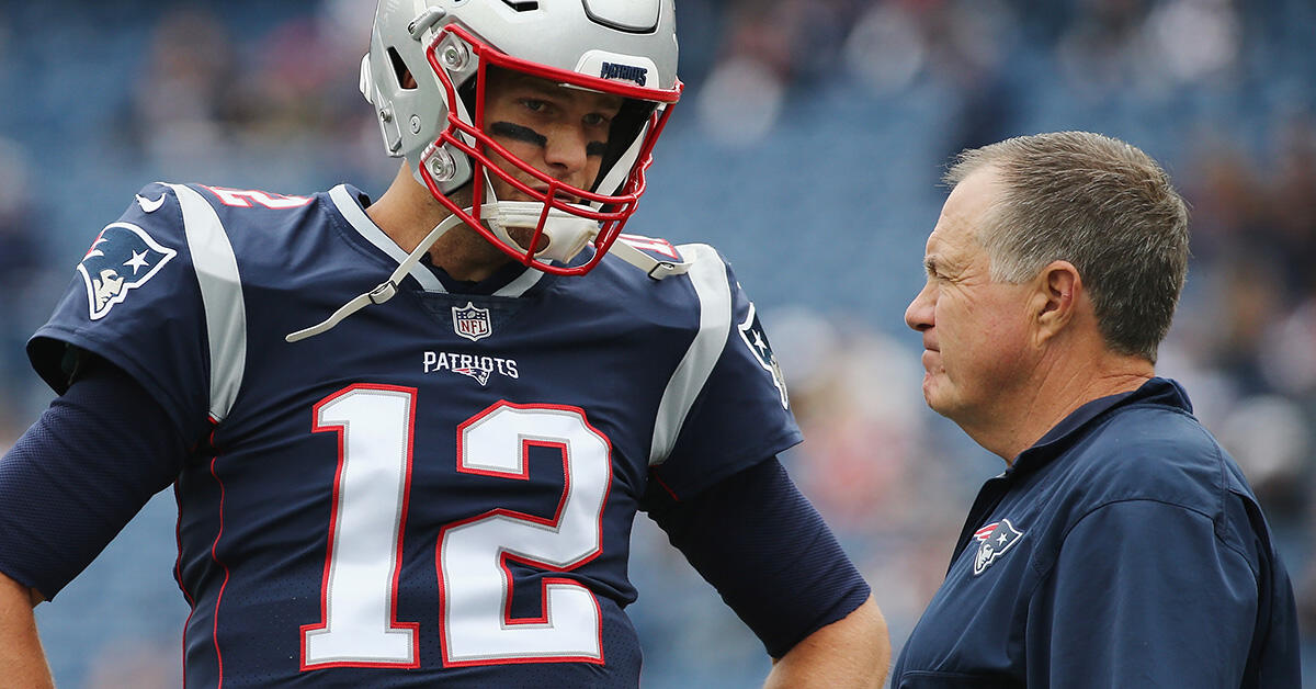 Tom does. Bill Belichick mems Brady.