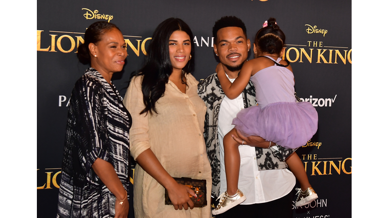 Chance the Rapper, Kirsten Corley and Family
